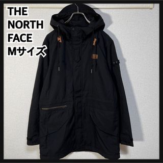 ザノースフェイス(THE NORTH FACE)の【ノースフェイス】モリソンジャケット　レザーロゴパッチ　ブラック　コート２５K(その他)