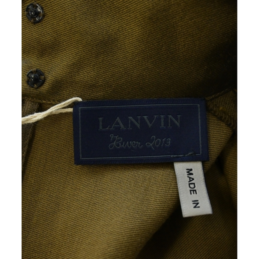 LANVIN(ランバン)のLANVIN ランバン ワンピース F カーキ 【古着】【中古】 レディースのワンピース(ひざ丈ワンピース)の商品写真