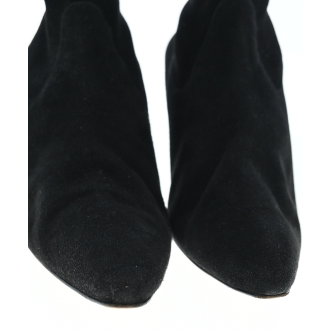 MANOLO BLAHNIK(マノロブラニク)のMANOLO BLAHNIK ブーツ EU37(23.5cm位) 黒 【古着】【中古】 レディースの靴/シューズ(ブーツ)の商品写真