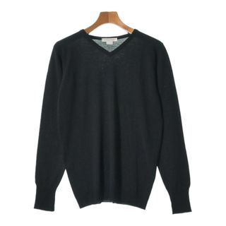 ジョンスメドレー(JOHN SMEDLEY)のJOHN SMEDLEY ジョンスメドレー ニット・セーター XS 黒 【古着】【中古】(ニット/セーター)