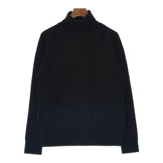 ISSEY MIYAKE イッセイミヤケ ニット・セーター -(M位) 黒x紺 【古着】【中古】