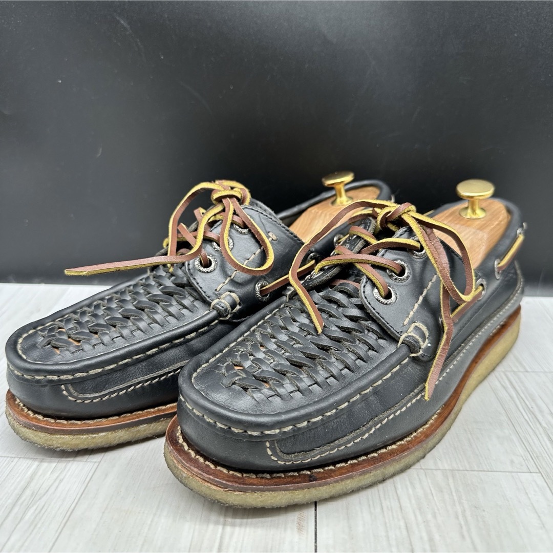 Danner(ダナー)の【Danner】ダナー 25.5 デッキシューズ レザー ブラック メンズの靴/シューズ(デッキシューズ)の商品写真