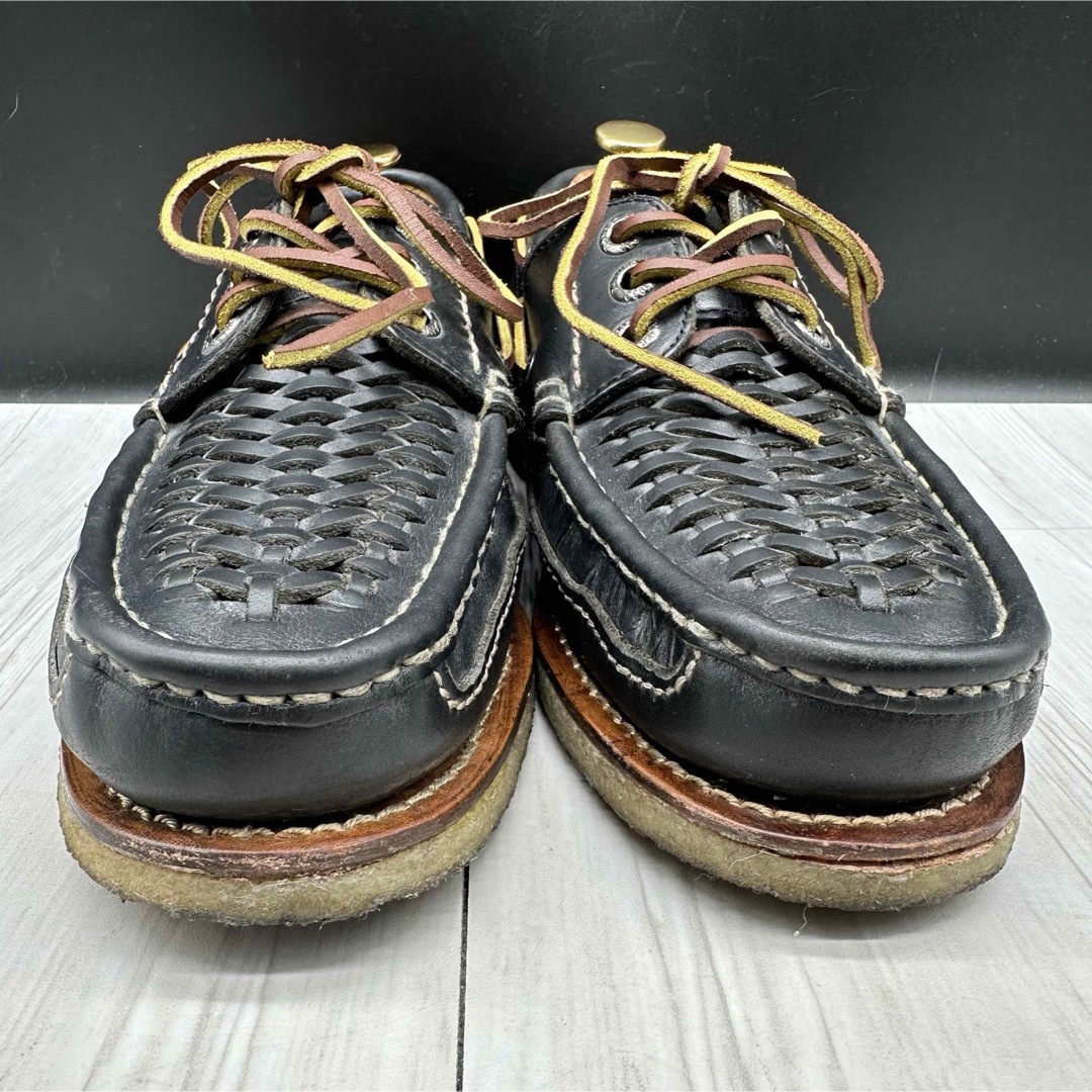 Danner(ダナー)の【Danner】ダナー 25.5 デッキシューズ レザー ブラック メンズの靴/シューズ(デッキシューズ)の商品写真