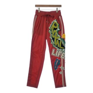 ドルチェアンドガッバーナ(DOLCE&GABBANA)のDOLCE&GABBANA パンツ（その他） 44(S位) 赤 【古着】【中古】(その他)