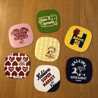 ハレイワ(HALEIWA)のHaleiwa Supermarket コースター7枚組(テーブル用品)