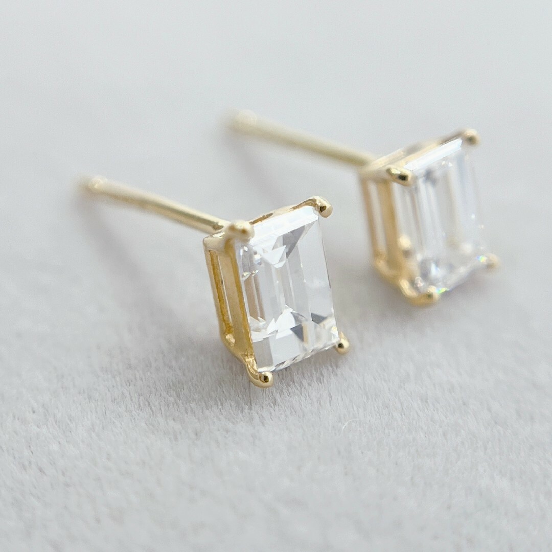 Tキラキラ バケットカット 天然ダイヤ 計0.713ct K18 Tキラキラ バケットカット 天然ダイヤ 計0.713ct K18