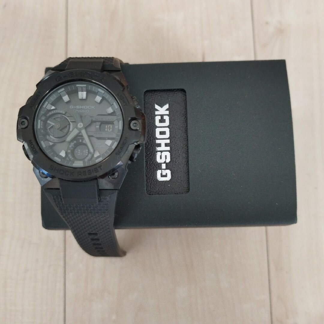 G-SHOCK(ジーショック)のカシオ G-SHOCK G-STEEL GST-B400BB-1AJF メンズの時計(腕時計(アナログ))の商品写真