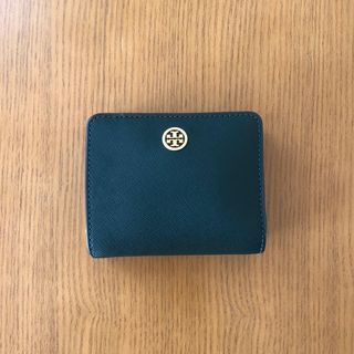 トリーバーチ(Tory Burch)のトリーバーチ　二つ折り財布　グリーン(財布)