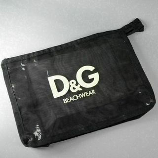 dgp5bk 新品未使用 D&G ディーアンドジー メッシュポーチ