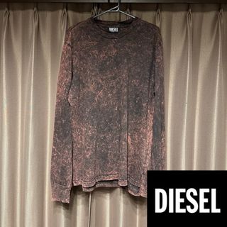 DIESEL / ロンT / エイジング加工 / Lサイズ