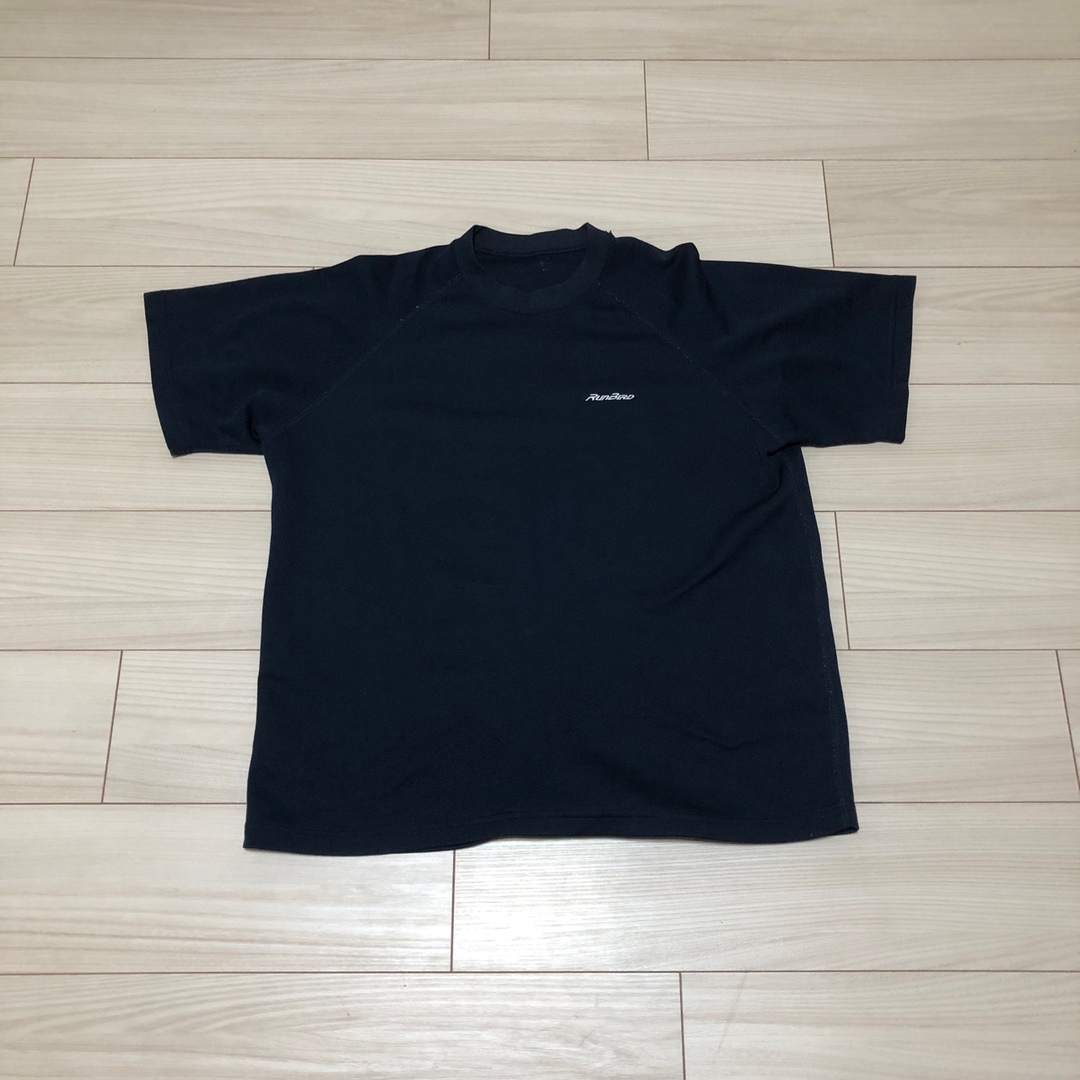 RUNBIRD(ランバード)の半袖　Tシャツ　ネイビー　ミズノ　ランバード　メンズ メンズのトップス(Tシャツ/カットソー(半袖/袖なし))の商品写真
