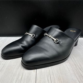 HARE - 【美品】HARE ハレ L 27.5 ミュール サンダル ヒール レザー