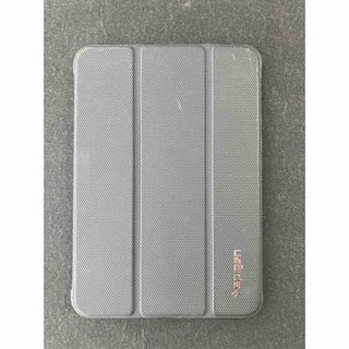 シュピゲン(Spigen)のSpigen iPad Mini6 ケース 三つ折り ブラック 黒(iPadケース)