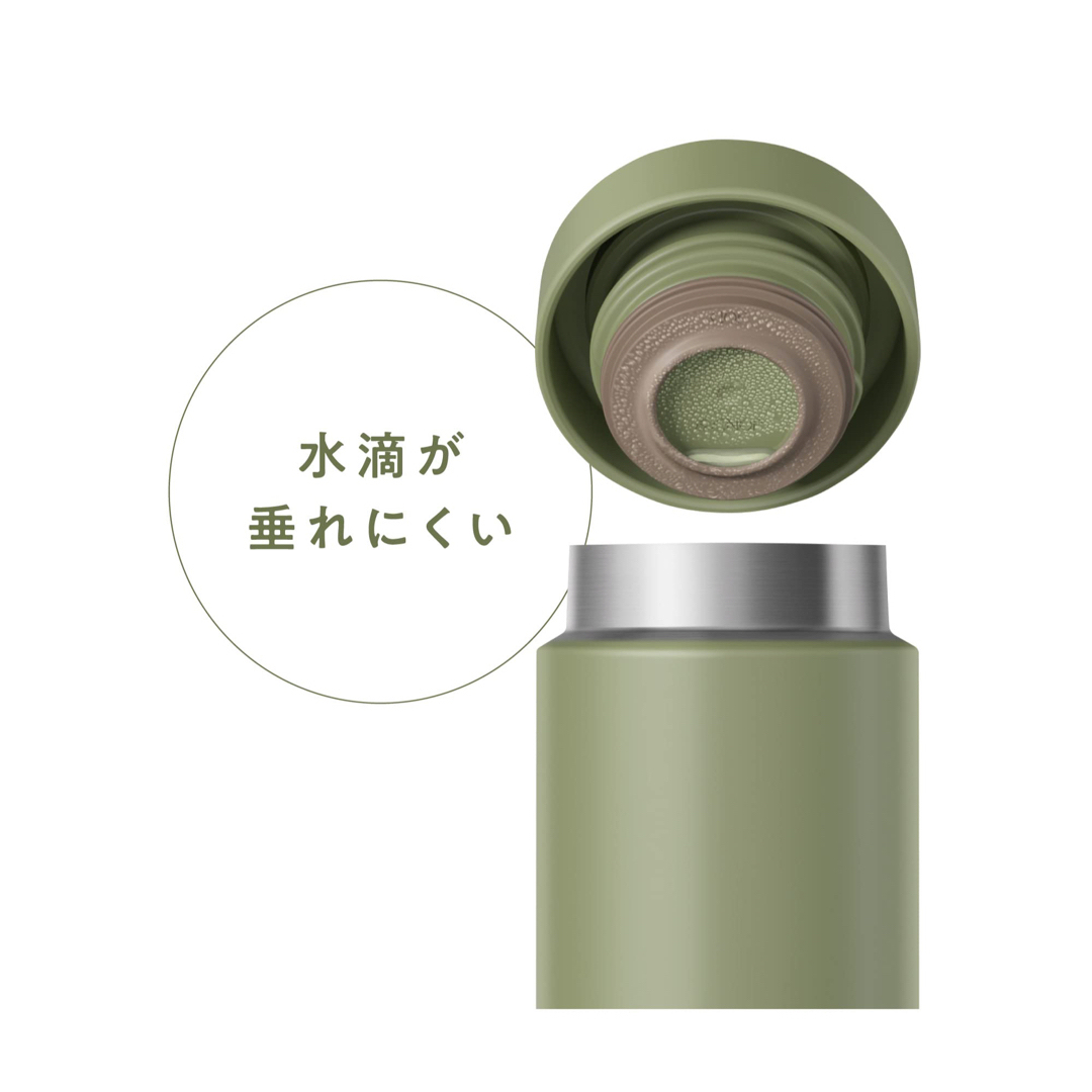 THERMOS(サーモス)のしゃきら様専用真空断熱ケータイマグ JON-480 カーキ インテリア/住まい/日用品のキッチン/食器(その他)の商品写真