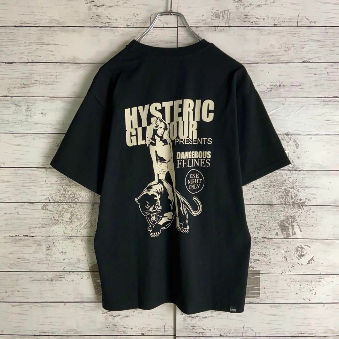 HYSTERIC GLAMOUR(ヒステリックグラマー)の8992【希少デザイン】ヒステリックグラマー☆ヒスガール定番カラーtシャツ　美品 メンズのトップス(Tシャツ/カットソー(半袖/袖なし))の商品写真