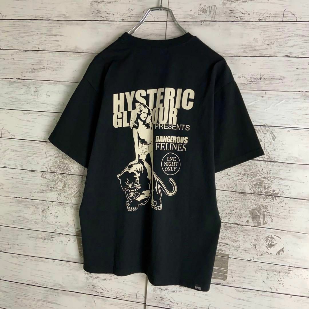 HYSTERIC GLAMOUR(ヒステリックグラマー)の8992【希少デザイン】ヒステリックグラマー☆ヒスガール定番カラーtシャツ　美品 メンズのトップス(Tシャツ/カットソー(半袖/袖なし))の商品写真