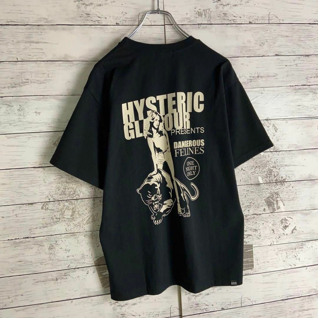 HYSTERIC GLAMOUR(ヒステリックグラマー)の8992【希少デザイン】ヒステリックグラマー☆ヒスガール定番カラーtシャツ　美品 メンズのトップス(Tシャツ/カットソー(半袖/袖なし))の商品写真