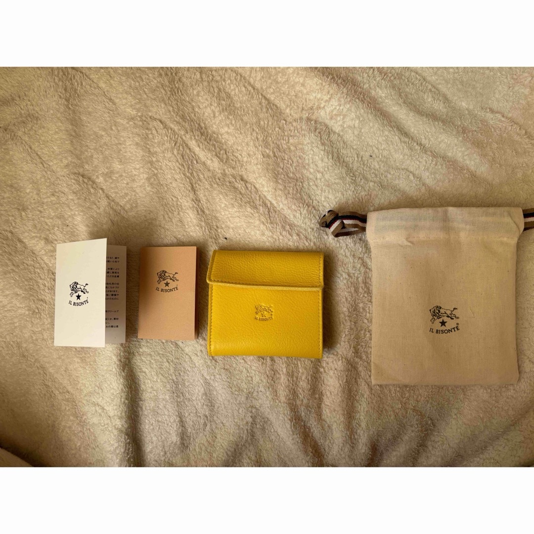 IL BISONTE(イルビゾンテ)のイルビゾンテ　財布　イエロー レディースのファッション小物(財布)の商品写真