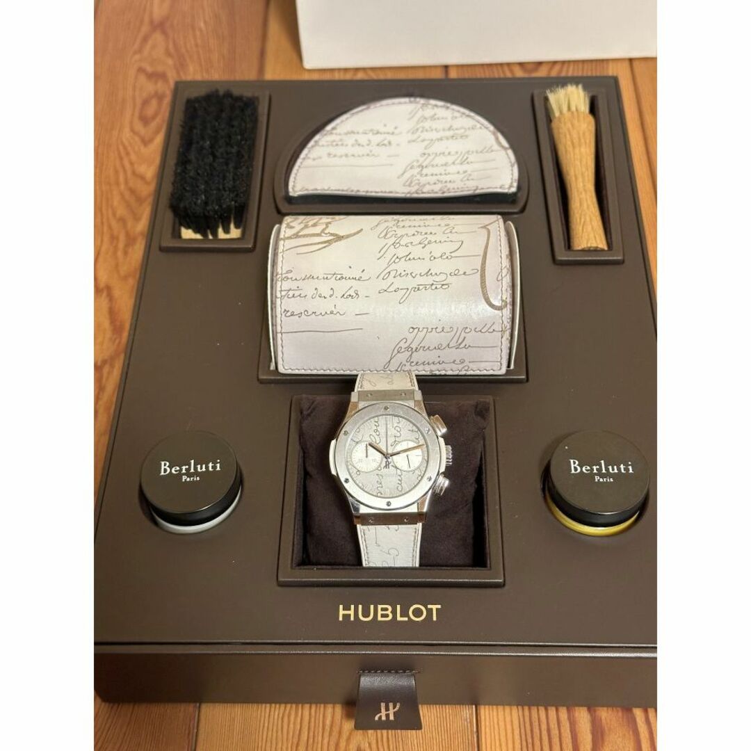 HUBLOT(ウブロ)のウブロ HUBLOT ベルッティ Berluti ビアンコ 世界限定100本 メンズの時計(腕時計(アナログ))の商品写真