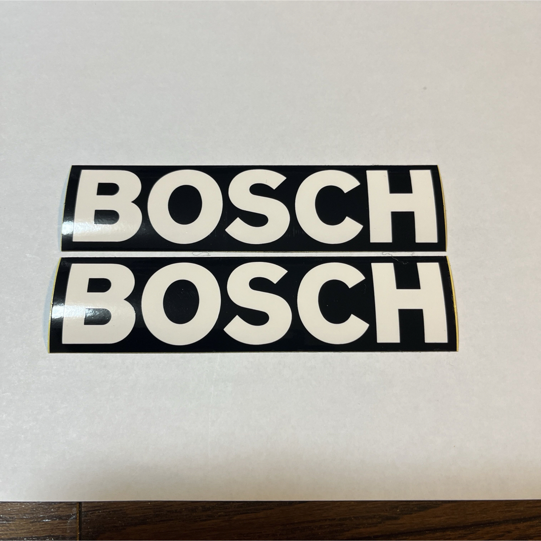 BOSCH(ボッシュ)のBOSCH ボッシュ　ステッカー　2枚セット 自動車/バイクのバイク(ステッカー)の商品写真