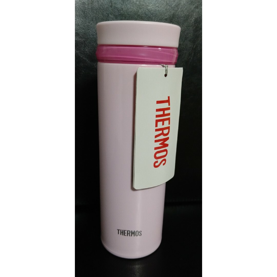 THERMOS(サーモス)の即決ＯＫ！新品未使用　サーモスマグ　0.35L　シャイニーピンク　箱無し！ インテリア/住まい/日用品のキッチン/食器(弁当用品)の商品写真