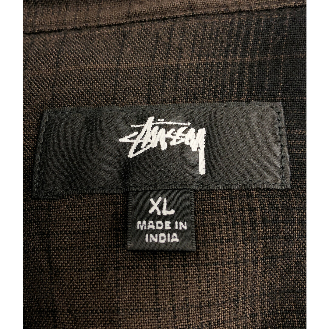 STUSSY(ステューシー)のステューシー STUSSY 半袖チェックシャツ    メンズ XL メンズのトップス(シャツ)の商品写真