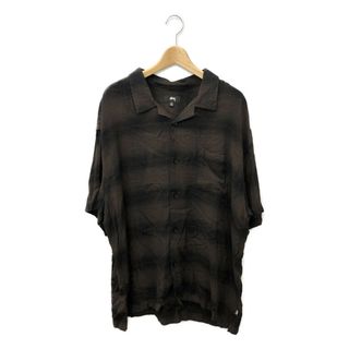 ステューシー(STUSSY)のステューシー STUSSY 半袖チェックシャツ    メンズ XL(シャツ)