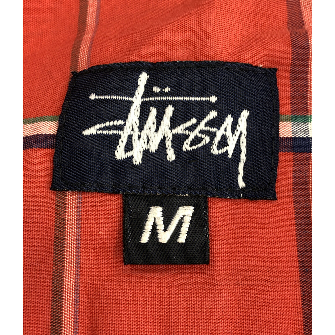 STUSSY(ステューシー)のステューシー STUSSY 半袖チェックシャツ    メンズ M メンズのトップス(シャツ)の商品写真