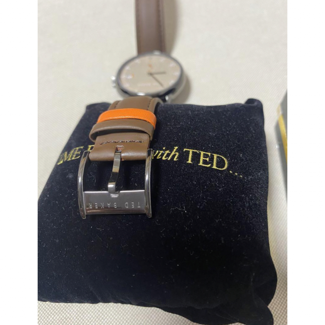 TED BAKER(テッドベイカー)のTED BAKER メンズ　腕時計　茶色文字盤 メンズの時計(腕時計(アナログ))の商品写真