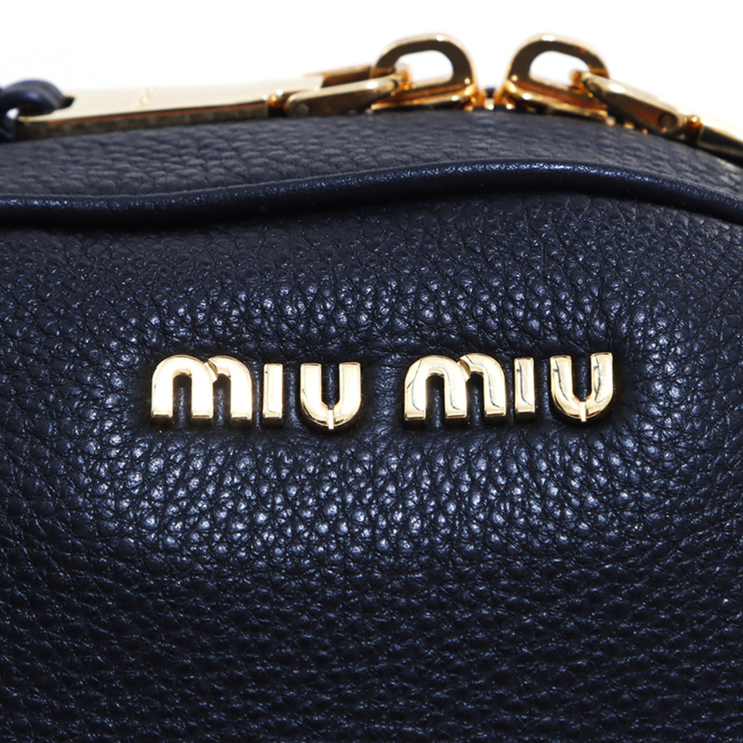 miumiu(ミュウミュウ)のミュウ ミュウ Miu Miu レザー ハンドバッグ レディースのバッグ(ハンドバッグ)の商品写真