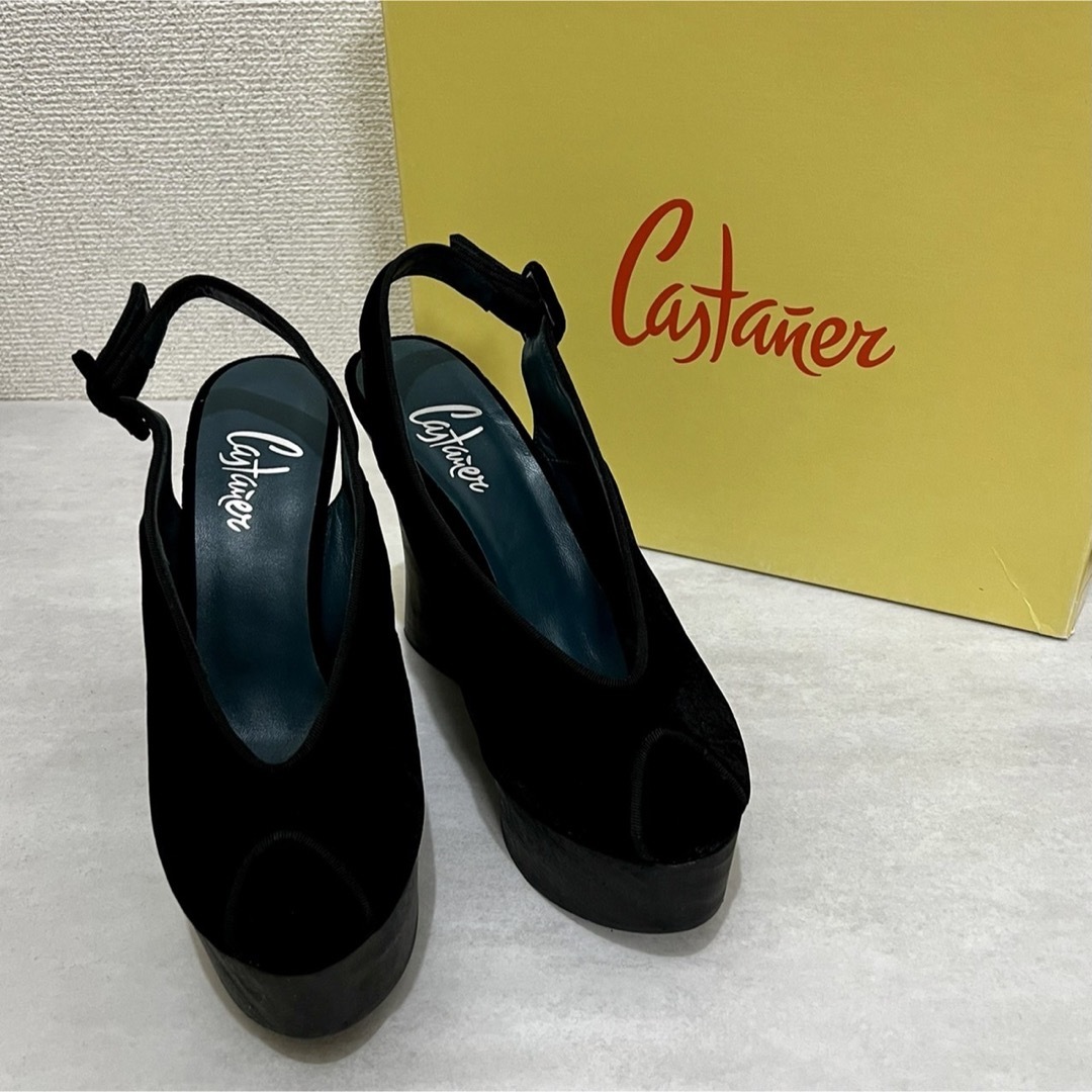 Castaner カスタニエール ESTELLE 906 ブラック 38 Castaner カスタニエール ESTELLE 906 ブラック 38