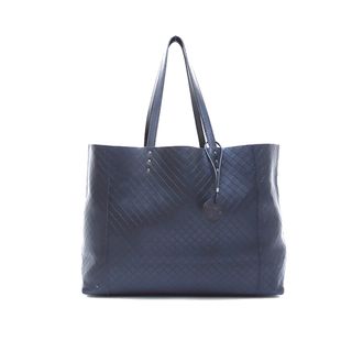 ボッテガヴェネタ(Bottega Veneta)のボッテガヴェネタ BOTTEGAVENETA レザー　イントレチャート トートバッグ(トートバッグ)