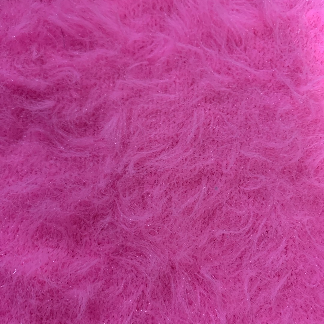 H&M(エイチアンドエム)のピンク　もこもこ　セーター　140 H&M キッズ/ベビー/マタニティのキッズ服女の子用(90cm~)(ニット)の商品写真