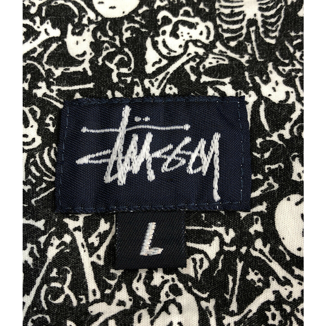 STUSSY(ステューシー)のステューシー 90s old stussy 半袖スカルシャツ メンズ L メンズのトップス(シャツ)の商品写真