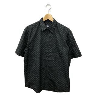 ステューシー(STUSSY)の美品 ステューシー STUSSY 半袖チェックシャツ    メンズ M(シャツ)