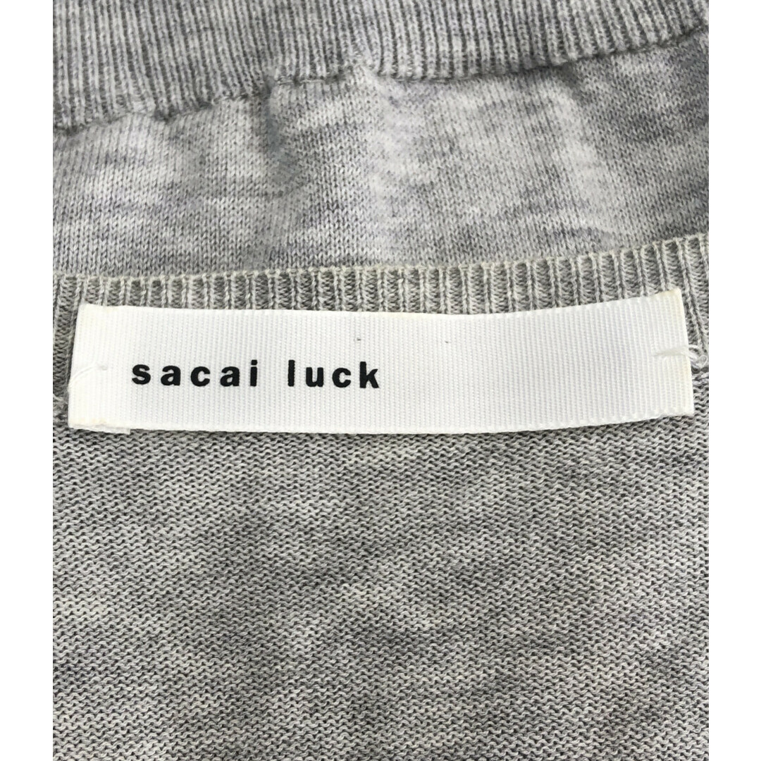 sacai luck(サカイラック)のサカイラック ジップアップレースカーディガン レディース 1 レディースのトップス(カーディガン)の商品写真