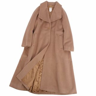 セリーヌ(celine)の【美品】Vintage セリーヌ CELINE コート ロングコート ウール 無地 アウター レディース フランス製 38(M相当) ブラウン(その他)