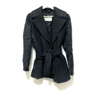 Max Mara - Max Mara(マックスマーラ) コート サイズ38 S レディース美品  - 黒 長袖/冬