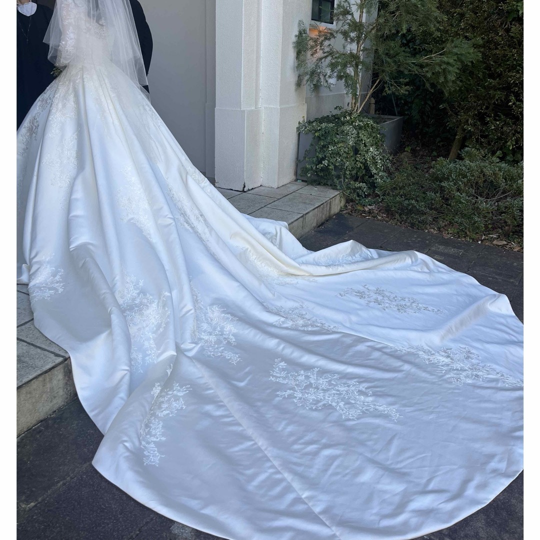 Vera Wang(ヴェラウォン)のウェディングドレス　pronovias niquel 結婚式 レディースのフォーマル/ドレス(ウェディングドレス)の商品写真