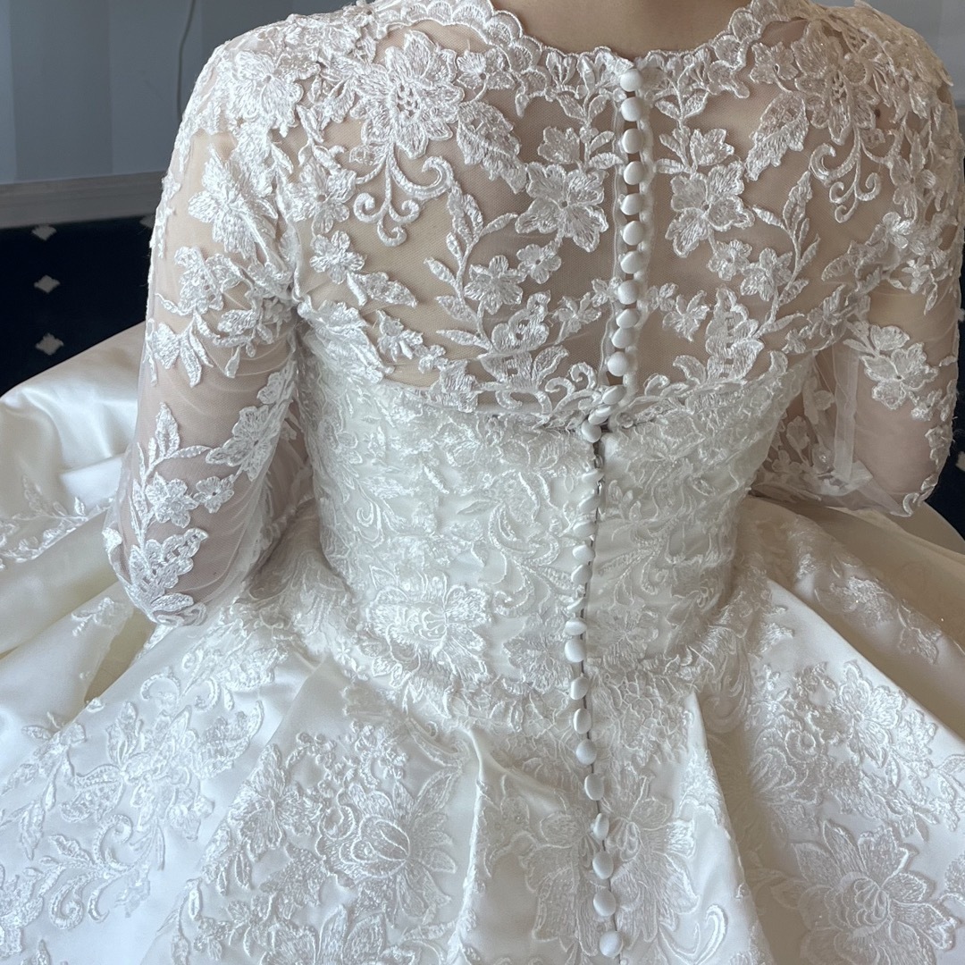 Vera Wang(ヴェラウォン)のウェディングドレス　pronovias niquel 結婚式 レディースのフォーマル/ドレス(ウェディングドレス)の商品写真