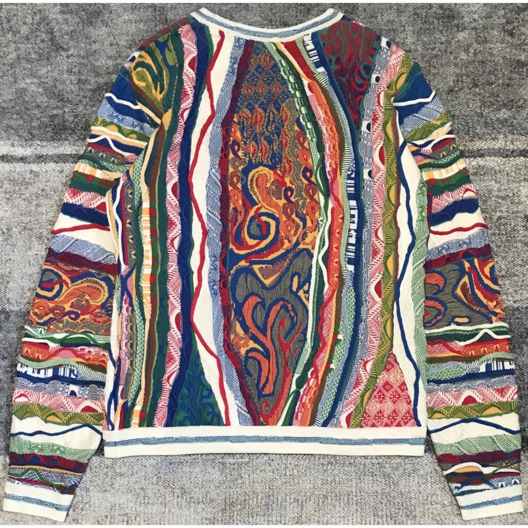 COOGI - 超レア Russ着 COOGI クージー 3D コットン ニット COOGI - 超レア Russ着 COOGI クージー 3D コットン ニット