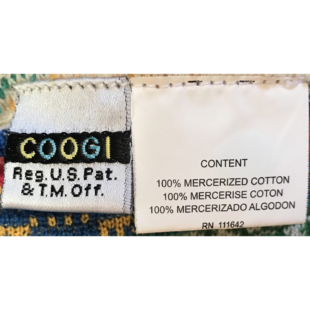 COOGI - 超レア Russ着 COOGI クージー 3D コットン ニット COOGI - 超レア Russ着 COOGI クージー 3D コットン ニット