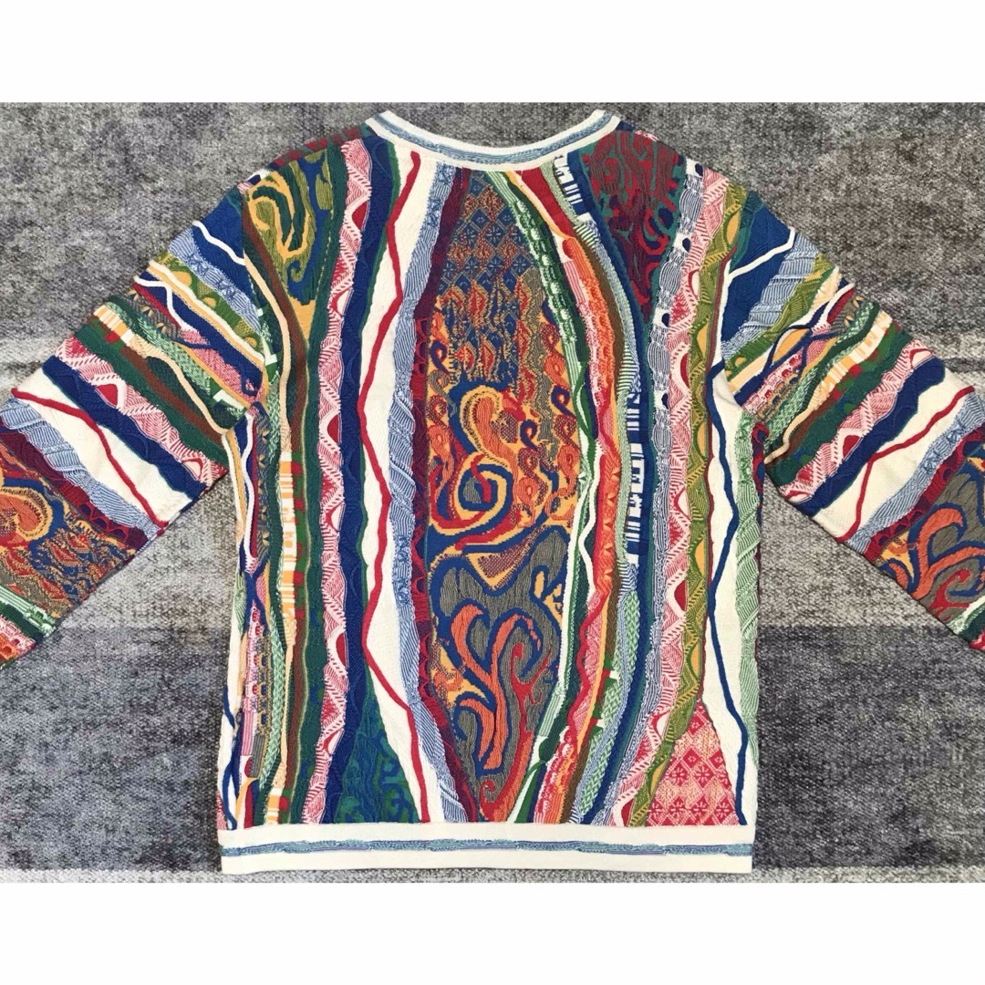 COOGI - 超レア Russ着 COOGI クージー 3D コットン ニット COOGI - 超レア Russ着 COOGI クージー 3D コットン ニット
