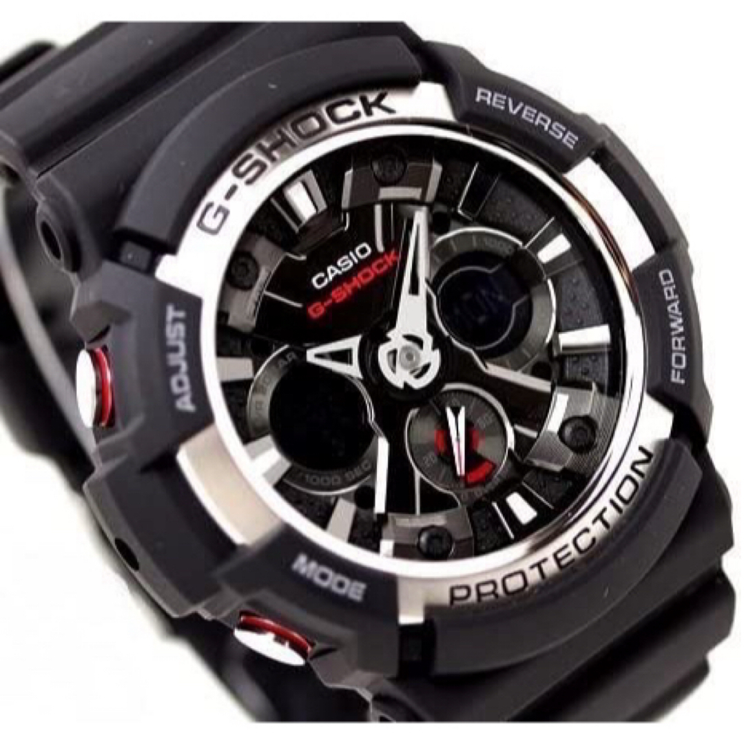 G-SHOCK(ジーショック)の【電池交換済み】G-SHOCK  デジアナ ビッグケース GA-200-1AJF メンズの時計(腕時計(デジタル))の商品写真