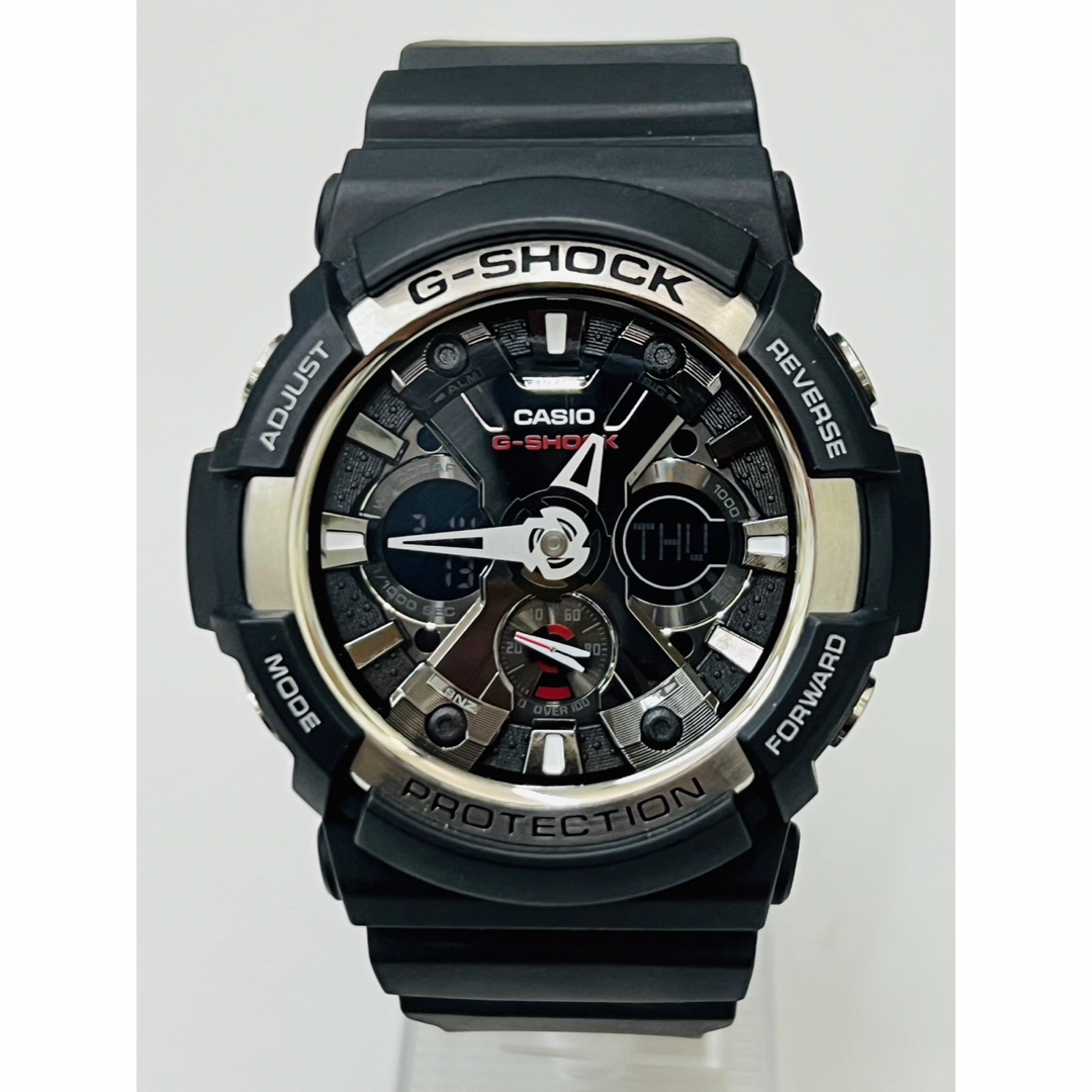 G-SHOCK(ジーショック)の【電池交換済み】G-SHOCK  デジアナ ビッグケース GA-200-1AJF メンズの時計(腕時計(デジタル))の商品写真