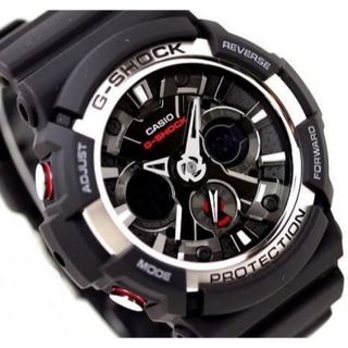 ジーショック(G-SHOCK)の【電池交換済み】G-SHOCK  デジアナ ビッグケース GA-200-1AJF(腕時計(デジタル))