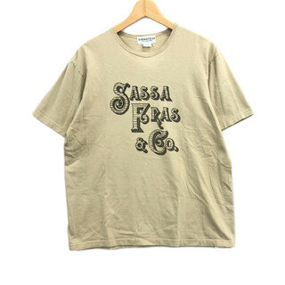 ササフラス(SASSAFRAS)のササフラス sassafras 半袖プリントTシャツ    メンズ L(Tシャツ/カットソー(半袖/袖なし))