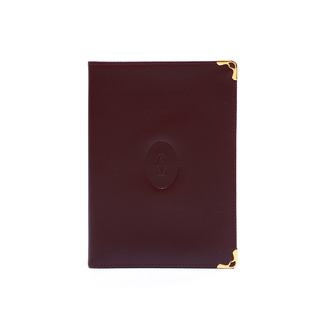 カルティエ(Cartier)のカルティエ CARTIER カードケース 札入れ パスポートケース 二つ折り財布(財布)