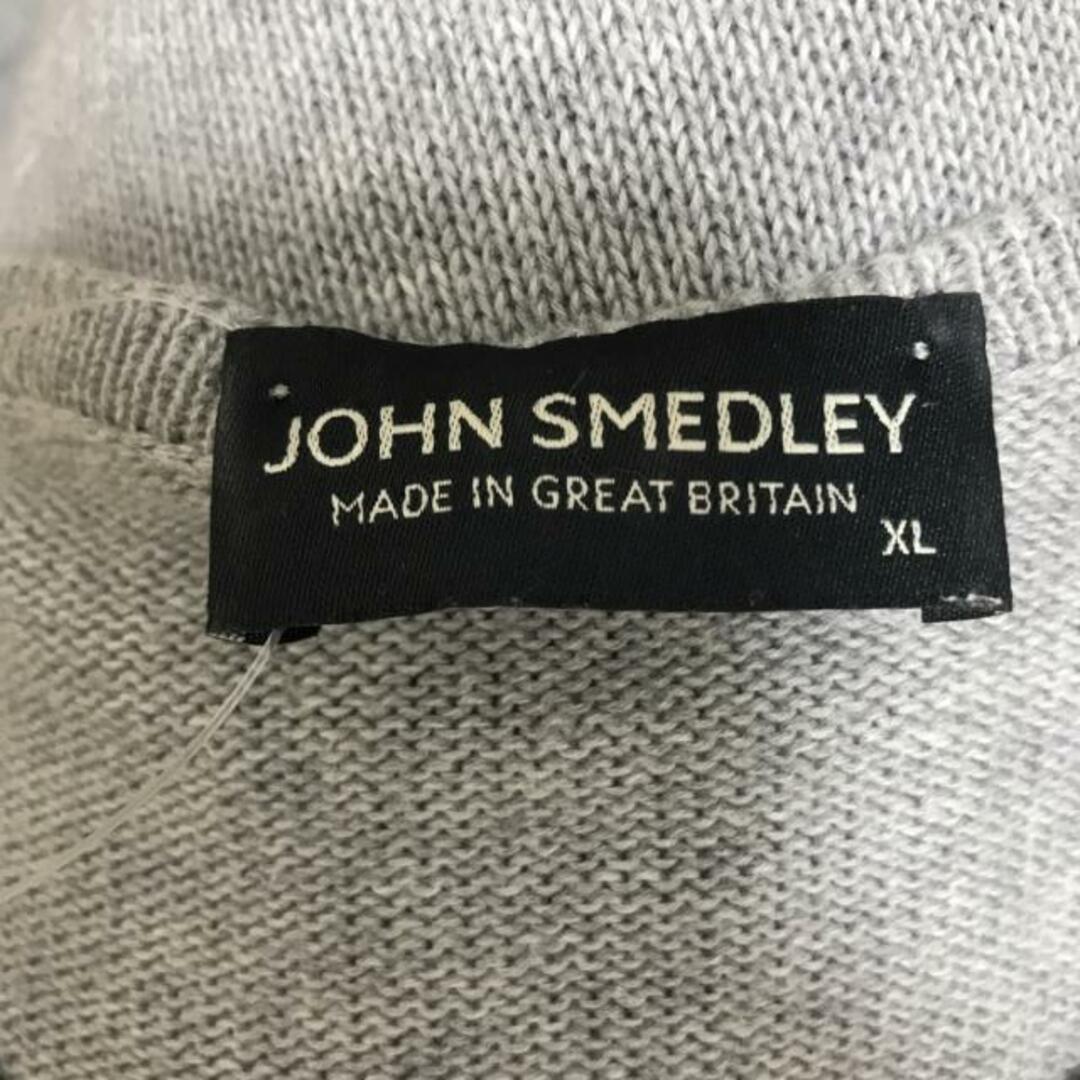JOHN SMEDLEY(ジョンスメドレー)のJOHN SMEDLEY(ジョンスメドレー) 長袖セーター サイズXL レディース - グレー クルーネック レディースのトップス(ニット/セーター)の商品写真