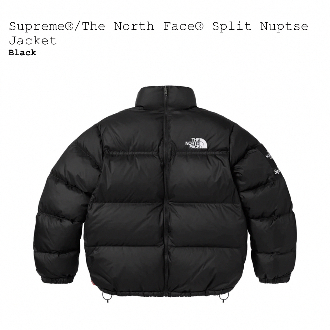 Supreme(シュプリーム)のSupreme The North Face Split Nuptse ら M メンズのジャケット/アウター(ダウンジャケット)の商品写真